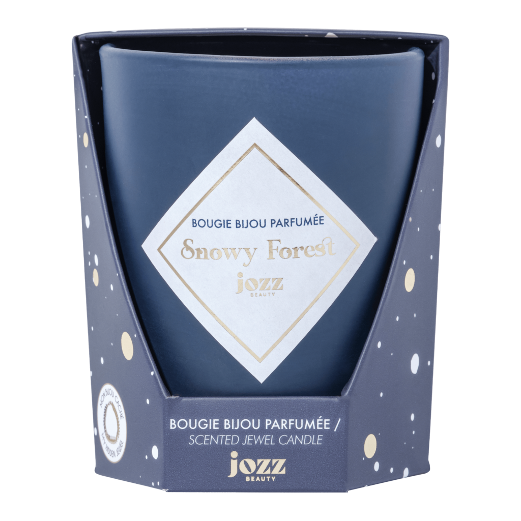 SNOWY FOREST - Bougie Bijou Mèche Crépitante