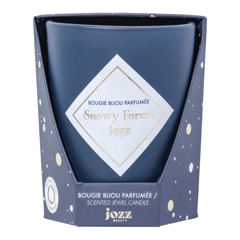 SNOWY FOREST - Bougie Bijou Mèche Crépitante