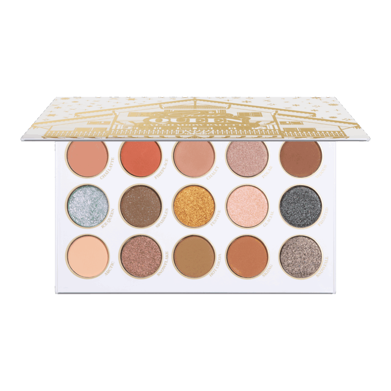 Illuminez votre regard avec la Snow Queen Palette. Cette palette d'ombres à paupières offre une gamme de teintes inspirées des merveilles hivernales.
