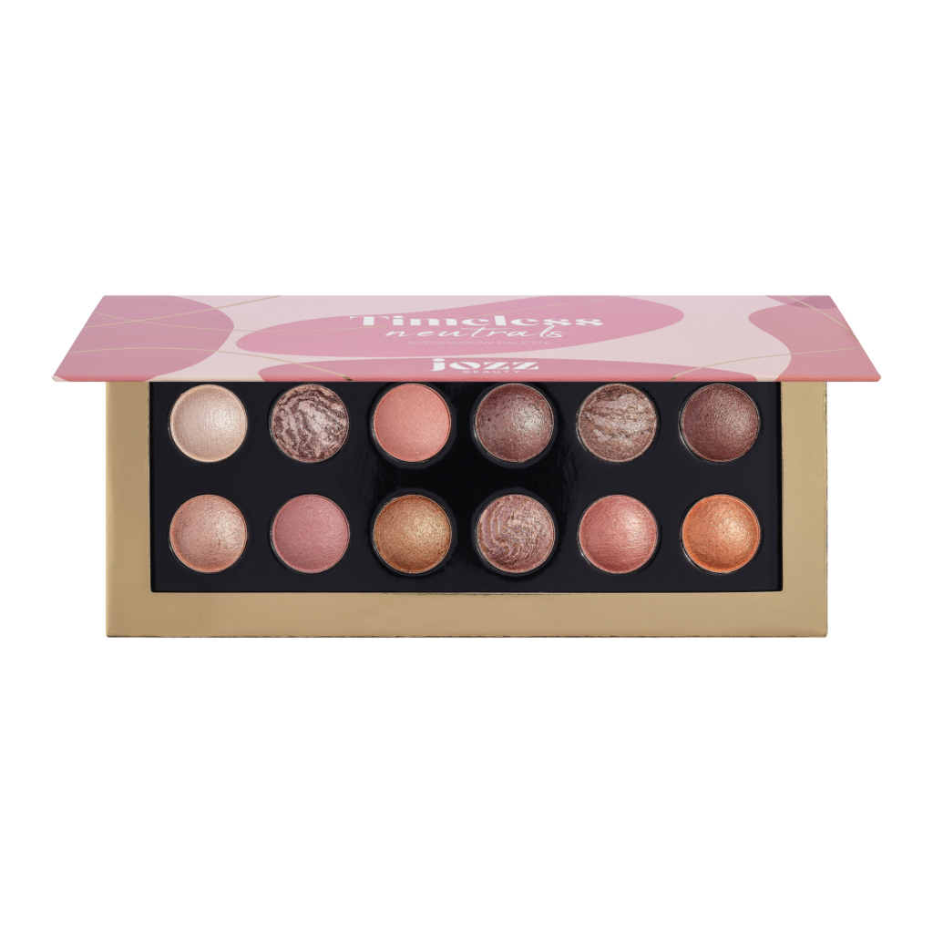 Découvrez la Timeless Neutrals Palette : une palette de fards à paupières aux teintes neutres parfaites pour toutes les occasions.