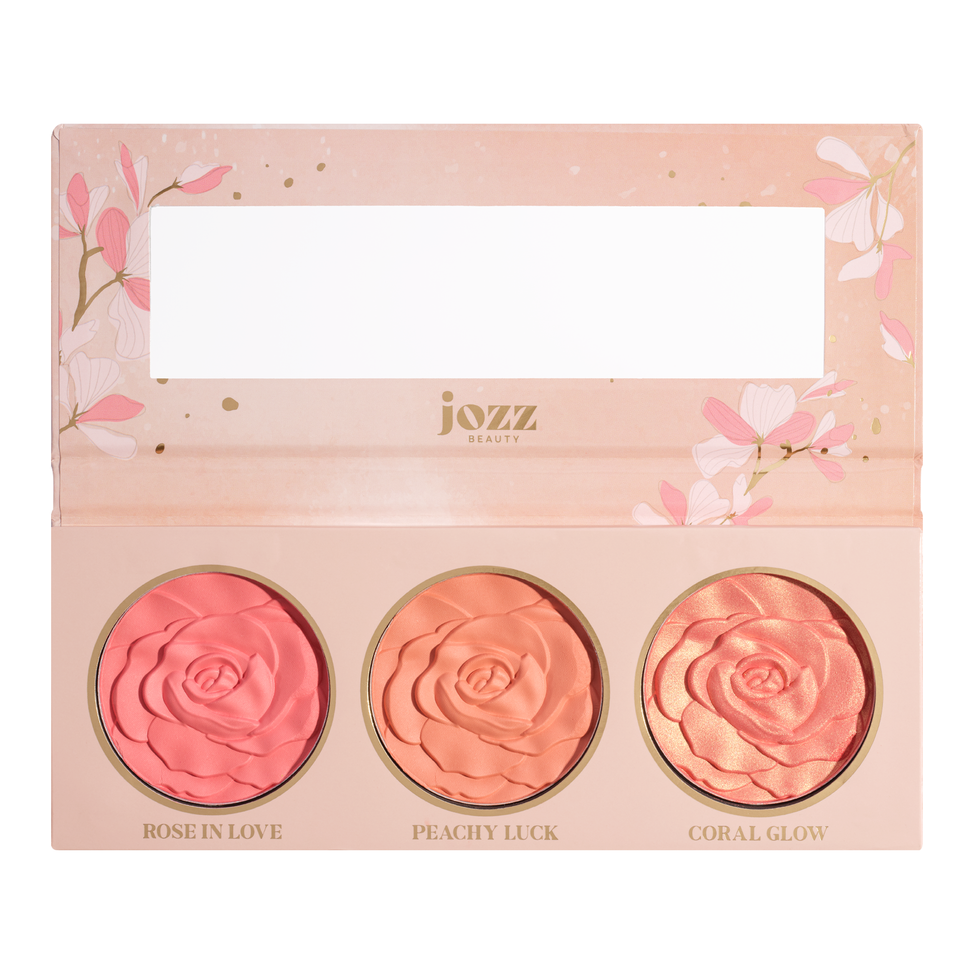 rose blush palette ouverte