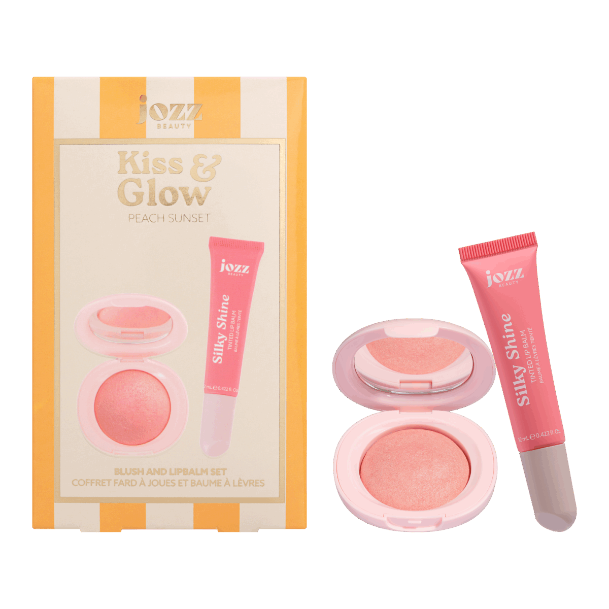KISS&GLOW SET N°1 PEACH SUNSET