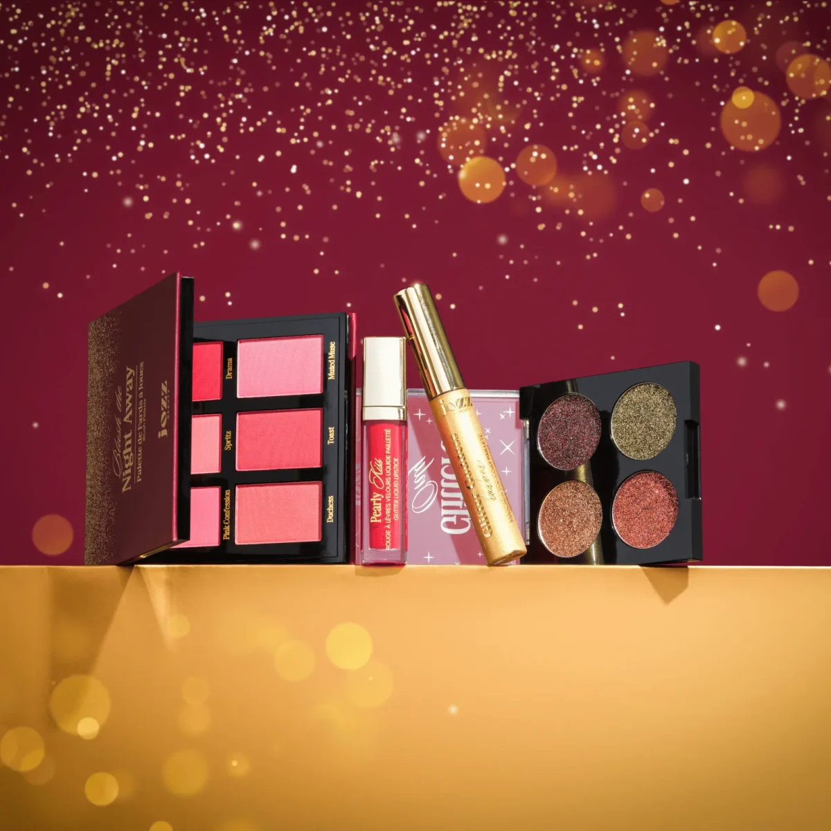 Prête à faire rougir vos joues ? La palette Blush the Night Away sublime votre teint avec 6 teintes vibrantes au fini velouté. Du rose nude au corail chaud, en passant par des nuances plus framboise, terracotta et pêche rosée, chaque teinte a été pensée pour flatter toutes les carnations et s’adapter à toutes vos envies.