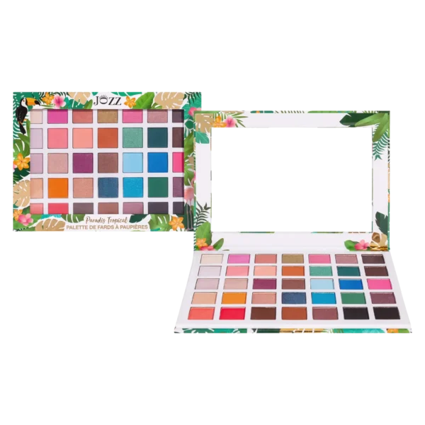 Voyagez au cœur de notre Paradis Tropical avec la nouvelle collection estivale sauvage et colorée. Des palettes de fards pigmentés, des accessoires tendance en matière tressée… Parez vos yeux des plus belles couleurs de l'été et préparez-vous au voyage, destination : évasion !  