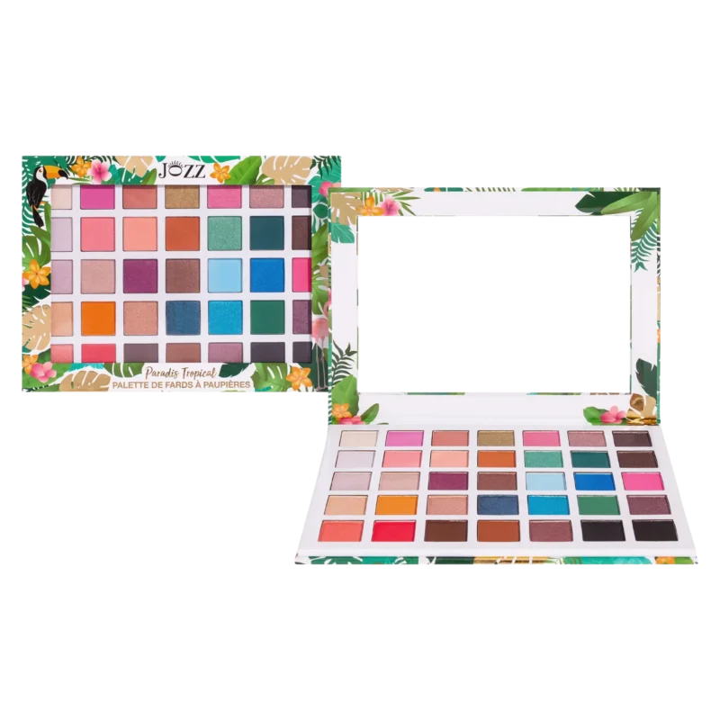 Voyagez au cœur de notre Paradis Tropical avec la nouvelle collection estivale sauvage et colorée. Des palettes de fards pigmentés, des accessoires tendance en matière tressée… Parez vos yeux des plus belles couleurs de l'été et préparez-vous au voyage, destination : évasion !  