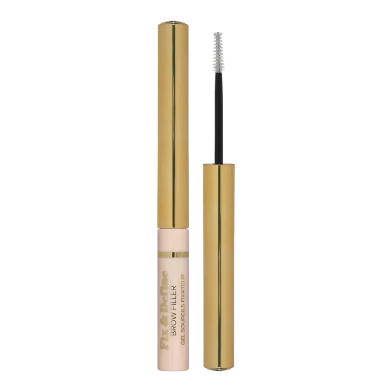 Sourcils indisciplinés ? Le gel fixateur Fix & Define dompte et gaine les poils les plus rebelles.