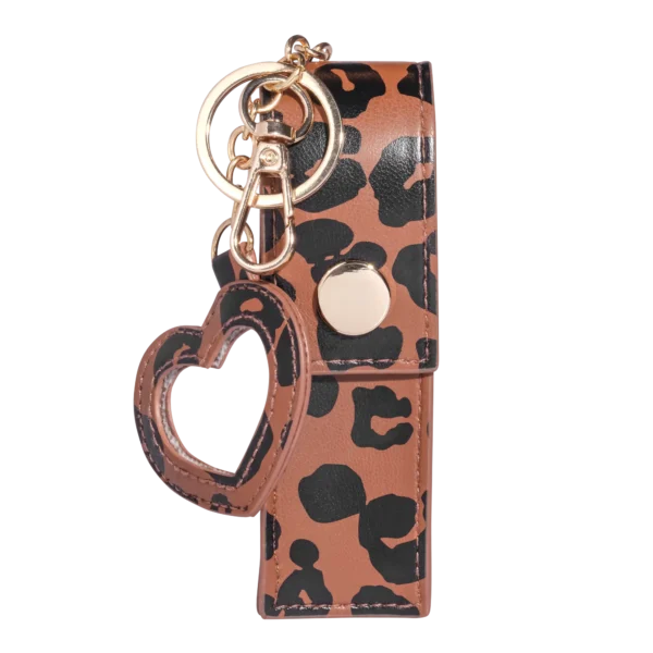 Apportez une touche d'audace et de praticité à votre quotidien avec le Porte-clés porte rouge à lèvres Nomad.