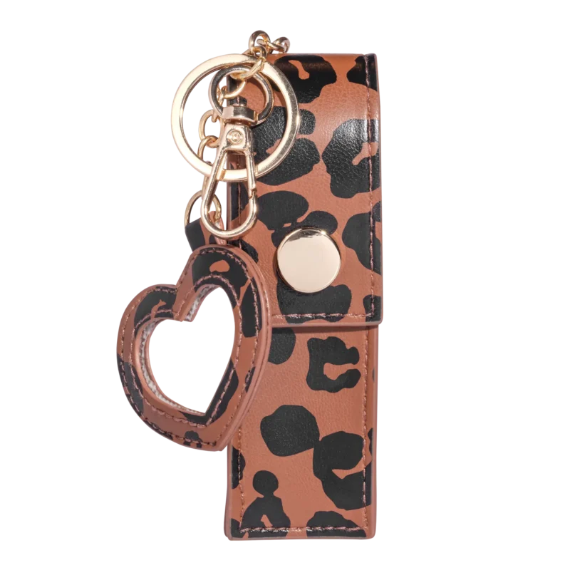 Apportez une touche d'audace et de praticité à votre quotidien avec le Porte-clés porte rouge à lèvres Nomad.