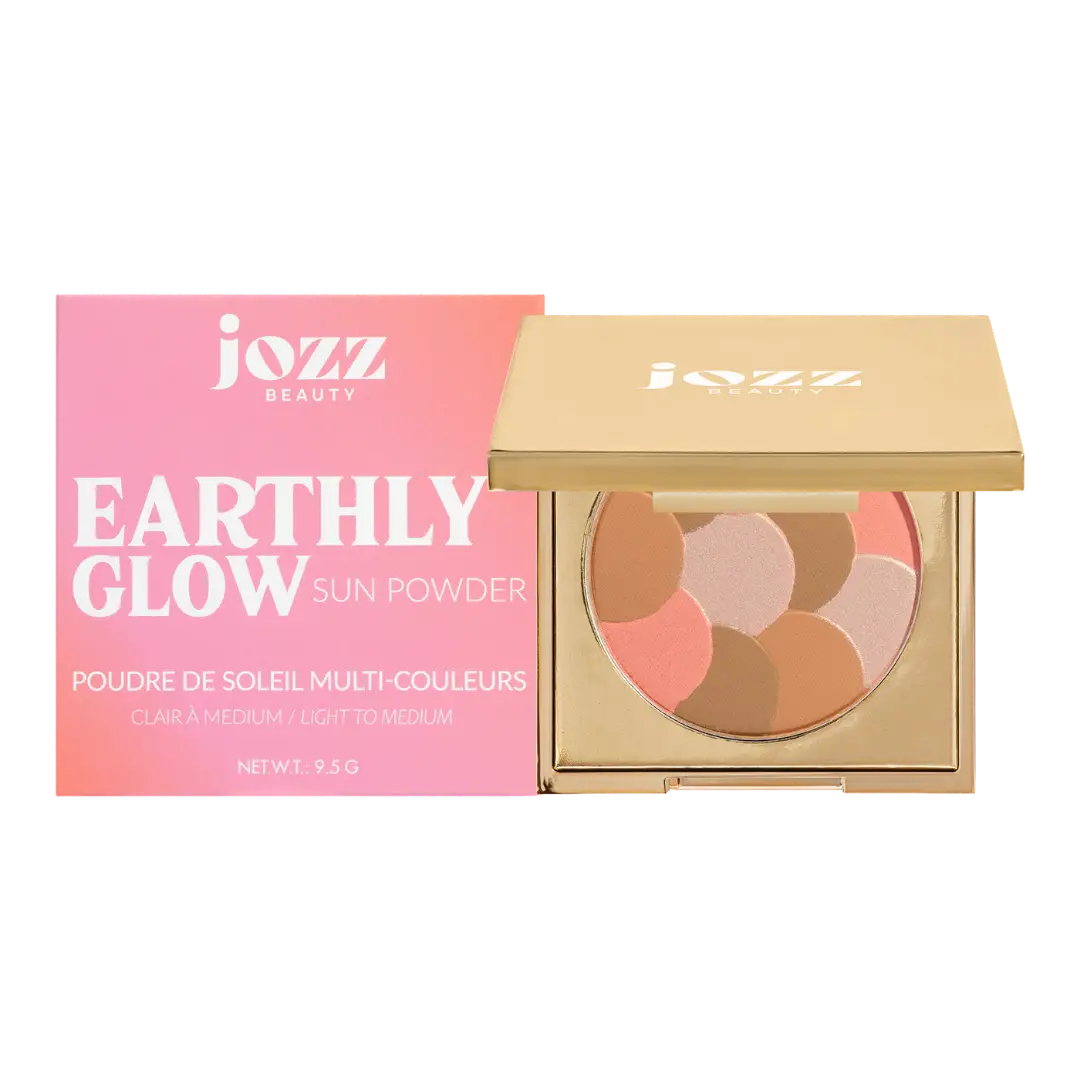 La quête du teint parfait s’arrête ici avec la poudre de soleil Earthly Glow.
