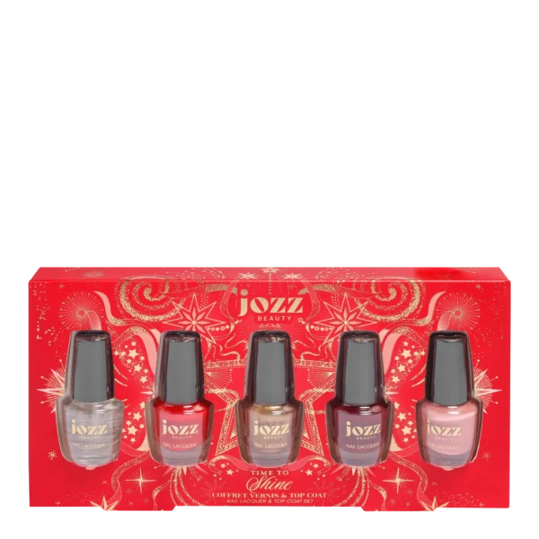 Coffret cadeau rouge Coffret Vernis Time To Shine JOZZ Beauty